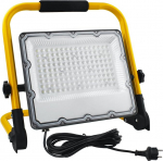LED ehitusvalgusti 100 W 4 m kaabliga, IP66 veekindel LED t&ouml;&ouml;valgusti Schuko pistikuga t&ouml;&ouml;koja, hoolduse v&otilde;i ehitusplatsi jaoks, 6500 K jaheda valge valgus, 10000 LM