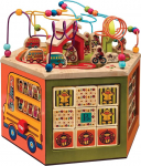 B m&auml;nguasjad - Puidust tegevuskuubik - Youniversity - Tegevuskeskus lastele 1 aasta +