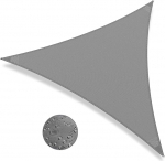 IOAOI Markiis 2 x 2 x 2 m kolmnurkne - veekindel, varjupurje, aiakatus, 95% UV-blokeering - tasuta k&ouml;iega &otilde;ue, terrassile, &otilde;ue, pergoolile