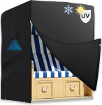 riijk Talvekindel rannatooli kaitsekate Talvekindel 600D Oxfordi kangast aiam&ouml;&ouml;bli kate Rannatooli kate Veekindel ja UV-kindel 135 cm laiune