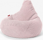 Lounge Pug, m&auml;ngimine Bean Bag tool Cord Pink
