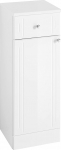 Pelipal Quickset 955 Vannitoakapp High Gloss White 32,5 cm lai aluskapp 1 p&ouml;&ouml;rdukse, 1 sahtli ja 1 riiuliga