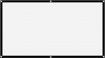 V&auml;liekraan, projektoriekraan 50 16:9, kaasaskantav kortsuvaba pehme valge projektsioonikardin - 40 tolli (84 tolli)