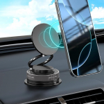Ambienden 360&deg; p&ouml;&ouml;ratav mobiiltelefonihoidja auto magnet - [20 x N55 magnetid] universaalne auto mobiiltelefonihoidja iPhone, Galaxy ja Android nutitelefonidele, &uuml;he k&auml;ega reguleeritav, must