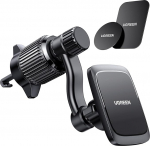 UGREEN mobiiltelefoni hoidja auto magnetiline ventilatsioon 360&deg; p&ouml;&ouml;ratav auto mobiiltelefoni hoidja tugeva magnetj&otilde;u ja metallist konksuklambriga, mis &uuml;hildub iPhone 15 Pro Max Plus 14 13 Galaxy Huawei'ga
