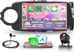 Rimoody 4G + 128G Androidi autoraadio Toyota Yaris Grmn 2012-2017 9-tolline HD puuteekraaniga juhtmevaba Carplay Android auto koos navigatsiooniga GPS peeglilink Bluetooth FM/RDS/EQ WiFi tagurdamine