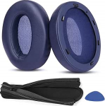 WH-XB910 peakomplekti asendusk&otilde;rvaklapid, mis &uuml;hilduvad Sony WH-XB910N XB910N peakomplekti k&otilde;rvapadjadega (sinine komplekt)