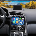 OiLiehu Android 13 autoraadio Peugeot 3008 (2009-2015) | 2-DIN 9-tolline puuteekraan | 4GB + 64GB | Traadita CarPlay & Android Car | Tagurduskaamera | GPS | Bluetooth | Juhtrattajuhtimine