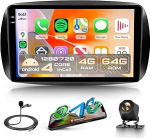 4G + 64G juhtmevaba Carplay Android autoraadio Mercedes-Benz Smartile