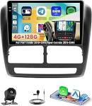 4+128G Android 15 Autoradio f&uuml;r FIAT Doblo 2010-2015/Opel Combo 2011-2018 Carplay Android Auto Roinvou, 9 Zoll Auto Radio Incell Touchscreen mit GPS Bluetooth EQ WiFi RDS FM SWC MIC Tagfahrkamera