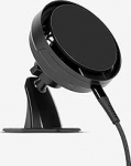 Mous For Qi2 15 W Magsafe autohoidja koos laadimisfunktsiooniga, auto mobiiltelefoni hoidja magnetiline traadita laadija auto tarvikud iPhone 17/16/15/14/13, Pixel 10 ja S25 jaoks - kleepuv kinnitus.