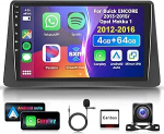 4G 64G VECHTEL 9-tolline Bluetooth autoraadio Opel Mokka 1 2012-2016/Buick Encore 2013-2015 Carplay Android Car Wireless, DSP, 1280 x 720, Wifi GPS Navi, Mirror Link, RDS/FM raadio 2 DIN koos AHD tagantj&auml;rgi
