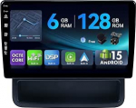 [6G + 128G, Octa-Core] MSD autoraadio Renault Trafic 2 / Opel Vivaro / Nissan Primastar 2006-2014 Android 15 GPS raadio CarPlay Android auto roolijuhtimine DAB tagurduskaamera MIC 2 DIN 10.1