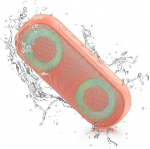 NOTABRICK Bluetooth-k&otilde;lar RGB-valgusega, kaasaskantav muusikakast IPX7 veekindlusega, 30 W stereopaaride &uuml;hendamine, traadita Bluetooth 5.0, 24-tunnine aku koju, &otilde;ue, peole, reisile (oranž)