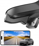 Mangoal 4K Dash Cam Custom Volvo EX30 2025, Twin Single Motor AWD RWD, integreeritud OEM v&auml;limus, UHD 2160P video, WiFi & App, Loop salvestamine, lihtne paigaldada, 64GB kaart