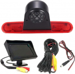 HD auto 170&deg; Caravan Transporter s&otilde;iduki parkimisabi s&uuml;steem pidurivalgustuse tagurduskaamera koos nurga reguleeritava asendusega Fiat Doblo 263 Van/Opel Combo Cargo Box/Estate jaoks