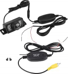 Auto tagurduskaamera, 7tk IR LED &ouml;ine versioon auto tagurduskaamera + traadita video saatja ja vastuv&otilde;tja