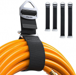 4 Pack [One Hand Operation/Gravity Tension] Pikendusjuhtme korraldaja, reguleeritav voolik, k&ouml;is, kaabli organiseerimine ja hoiustamine garaaži, t&ouml;&ouml;koja, RV jaoks, kingikomplekt meestele