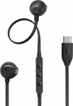JBL Tune 305C k&otilde;rvaklapid - juhtmega k&otilde;rvaklapid JBL Pure Bass Sound'i, mikrofoni ja USB-C pesaga - mustad
