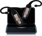 iFi - GO Pod - HD Bluetooth DAC ja k&otilde;rvaklappide v&otilde;imendi IEMidele. Hi-Res 96kHz/24bit LDAC - &uuml;letamatu TWS Sound - vahetatavad IEM &uuml;hendused. Korpus 35h m&auml;nguaeg. Qi Wireless & USB-C Fast