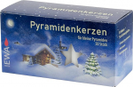 16 v&auml;ikese p&uuml;ramiidk&uuml;&uuml;nla pakk, valge, umbes 14 x 74 mm (16 x 50 tk), j&otilde;uluk&uuml;&uuml;nlad, advendik&uuml;&uuml;nlad, j&otilde;uluk&uuml;&uuml;nlad, kuusk&uuml;&uuml;nlad, k&uuml;&uuml;nlad, k&uuml;&uuml;nlad