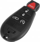 X AUTOHAUX asendus V&otilde;tmeta sisenemise kaugjuhtimispult auto v&otilde;tmefoob 433Mhz 5 nuppu OE# 56046773AA Dodge Dart 2013-2016 jaoks