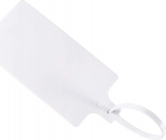 hankekaart 50 x valge plastikust t&otilde;mblukud t&otilde;mbekindlad t&otilde;mbekindlad 255mm pikkusega suured kaablisidemed konteinerite pagasi jaoks