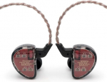 LINSOUL KZ AS10 5BA HiFi Stereo In-Ear k&otilde;rvaklapid k&otilde;rgresolutsiooniga k&otilde;rvaklapid 0.75mm 2-poolse kaabliga, viis tasakaalustatud armatuuriga draiverit, m&uuml;rasummutus (ilma mikrofonita, must)