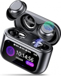 Bluetooth-k&otilde;rvaklapid, Bluetooth 5.4 Sleep k&otilde;rvaklapid koos puuteekraaniga, 48H m&auml;nguaeg Mini k&otilde;rvaklapid HiFi heli/5 EQ režiimi/ENC m&uuml;ravastase, juhtmevabad k&otilde;rvaklapid k&uuml;ljel magajatele