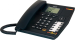 Atlinks Alcatel Temporis 880 analoog/DECT telefon Helistaja ID must - Alcatel Temporis 880, analoog/DECT telefon, juhtmega telefonitor, k&otilde;netelefon, 170 sisestust, helistaja ID, must