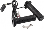 Ejoyous Hand Grips Heaters Handlebar Grips 22 mm Elektrilised soojendusega mootorratta k&auml;epidemed reguleeritava temperatuuri ja libisemiskindla pinnaga 12 V mootorratastele, millel on 7/8-tollised juhtrauad