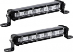 AnTom 18 cm LED tagurdusvalgusti Traktor 18 W veekindel LED t&ouml;&ouml;valgusti Flat Spotlight 12 V mootorratta traktori Pickup Jeep matkaauto jaoks