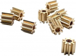 Modulritzel, Motorritzel, Motorritzel, Zahnrad 0,2 M 8T 12T 14T Kupferzahnr&auml;der, Stirnrad, kleines Zahnrad, Loch 0,68 0,98 1,48 mm, 0,7 mm, 1 mm, 1,5 mm GS(1.48mm T1.2MM*8 hammast)