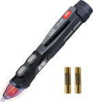 CEM AC-15EX kontaktivaba vahelduvvoolu pinge tester koos LED signaallambiga, taskulambiga ja topelt vahemikuga 12V-1000V/100V-1000V AC, liinidetektor, liiniotsija, helisignaaliga, Ex ib IIB T4 (ATEX)