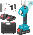 Akutrell, elektriline oksak&auml;&auml;r 2 x 21 V 1500 mAh akuga, LCD-ekraan, harjadeta mootor, max. 1,2 tolli (30 mm) l&otilde;ikediameeter, elektrilised oksak&auml;&auml;rid, oksal&otilde;ikur, aiak&auml;&auml;rid.