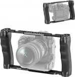 NEEWER videokaamera puur Rig Arca baasiga, topeltk&auml;epidemed, 3/8 tolli ARRI pesa ja 1/4 tolli keermega, k&uuml;lmkingad, universaalne stabilisaator, mis &uuml;hildub SmallRig NEEWER baasplaadiga 15 mm varrastega, CA016