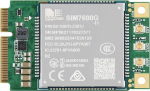 Waveshare SIM7600G-H-PCIE SIMCom Original 4G LTE Cat-4 moodul toetab &uuml;lemaailmset katvust GNSS/LTE-TDD/LTE-FDD/HSPA+/GSM/GPRS/Edge koos Mini-PCIe &uuml;hendusega