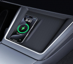 Keskkonsooli juhtmevaba laadimismatt Tesla Model Y 2025-2026 juhtmevaba laadimismatt Silikoonist pad Tesla Y Juniper mittelibisev veekindel sisustustarvikud (silikoon)