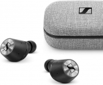 Sennheiser MOMENTUM True Wireless In-Ear k&otilde;rvaklapid koos puutetundliku juhtimise, l&auml;bipaistva kuulmise ja laadimiskohvriga