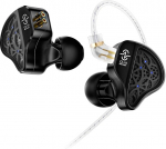 Yinyoo CCZ CZ10 Gaming Earbuds Wired Iems 1DD+4BA tsingisulamist korpus k&otilde;rvamonitorid koos eemaldatava OFC kaabliga audiofiilse m&auml;nguri jaoks