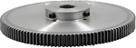 Pinion, Sprocket, Motor Gear, 1 Piece, 1 Module, 100 Teeth, Spur Gear, Convex Gear, 8 mm, 10 mm, 12 mm, 14 mm, 15 mm, Inner Hole, 45 Steel Gear, Spur Cone (14 mm Bore)
