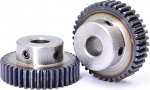 1M Stirnradgetriebe Metall CNC 6~25mm Bohrung 45# Stahl 65/70/80 Z&auml;hne Motorritzel 1Pcs (14mm,65 hammaste)