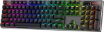 Redragon K556 PRO t&auml;iustatud traadita RGB m&auml;nguklaviatuur, BT/2,4 GHz kolmerežiimiline alumiiniumist mehaaniline klaviatuur viivitusteta &uuml;hendusega, kuumvahetuslineaarne vaikne punane l&uuml;liti