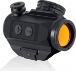 FOCUHUNTER 1 x 20 mm punase punkti vaatev&auml;lja kompaktne optiline visiir p&uuml;stolkuulipilduja 3 MOA punkti taktikaline p&uuml;stolkuulipilduja 20 mm Picatinny Raili jaoks v&auml;ljasportimiseks