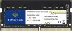 Timetec Premium 8GB DDR4 2400MHz (PC4-2400T) PC4-19200 SODIMM - Non-ECC Unbuffered 260 Pin 1.2V CL17 m&auml;lumoodul s&uuml;learvutite, miniarvutite ja multi-in-oin-oin-arvutite jaoks.