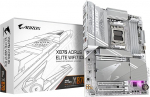 GIGABYTE X870 A Elite WIFI7 Ice emaplaat - toetab AMD Ryzen 9000 protsessoreid, digitaalne 16+2+2+2 faasi VRM, kuni 8000MHz DDR5 (OC), 3xPCIe 5.0, Wi-Fi 7, 2.5GbE LAN, USB 4