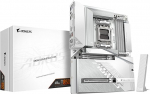 GIGABYTE B850 AORUS Stealth Ice emaplaat - toetab AMD Ryzen 9000 seeria protsessoreid, digitaalne 14+2+2 faasi VRM, kuni 8200MHz DDR5 (OC), 2x PCIe 5.0 + 2x PCIe 4.0 M.2, Wi-Fi 7, 5GbE LAN