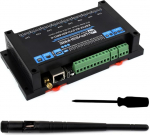 Waveshare ESP32-S3-ETH-8DI-8RO-C (&uuml;hine v&otilde;rguport), t&ouml;&ouml;stuslik 8-kohaline ESP32-S3 WiFi releemoodul, isoleeritud CAN-liides, Xtensa 32-bitine LX7 2-tuumaline protsessor, kuni 240MHz, mitmekordne isolatsioonikaitse