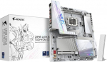 GIGABYTE Z890 AORUS Tachyon Ice emaplaat - Intel Core Ultra (Series 2) protsessorid, 18+1+2 faasi VRM, kuni 9500 MHz DDR5 (O.C), 1 x PCIe 5.0 + 3 x PCIe 4.0, Wi-Fi 7, 5 GbE LAN, USB 3.2 Gen 2x2