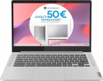 Lenovo IdeaPad Slim 3 Chromebook 14M868 S&uuml;learvuti 14 tolli FHD (MediaTek Kompanio 520, RAM 8GB, SSD 128GB, Arm Mali-G52 2EE MC2 GPU, Chrome OS) Prantsuse AZERTY klaviatuur - Hall